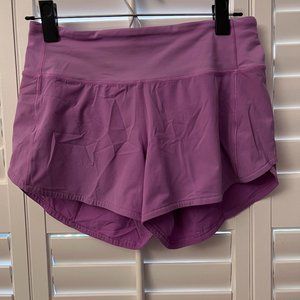 Lululemon Speed Up Mid-Rise Lined Short 4"